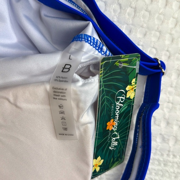 Blooming Jelly Women’s Tummy Control One Piece Slimming Modest Swimsuit Size Lg - Picture 5 of 6